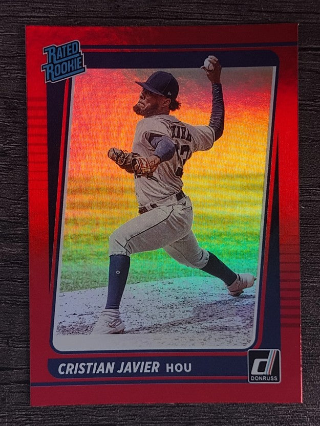2021 Donruss Holo Red #42 Cristian Javier RR
