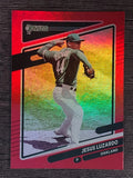 2021 Donruss Holo Red #184 Jesus Luzardo