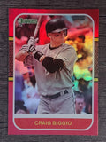 2021 Donruss Holo Red #229 Craig Biggio RETRO