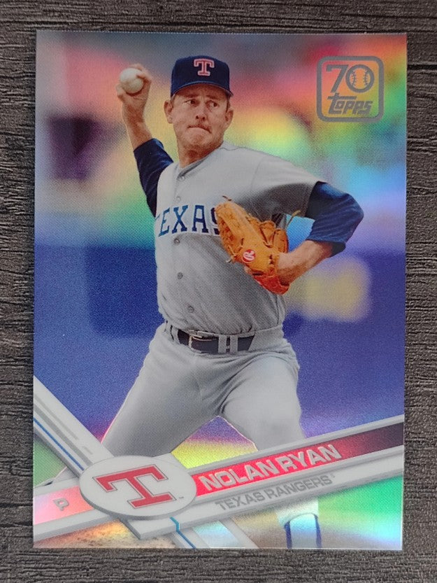 2021 Topps 70 Years of Topps Baseball Chrome #70YTC67 Nolan Ryan