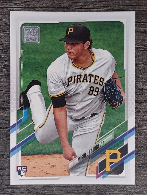 2021 Topps #612 Miguel Yajure RC