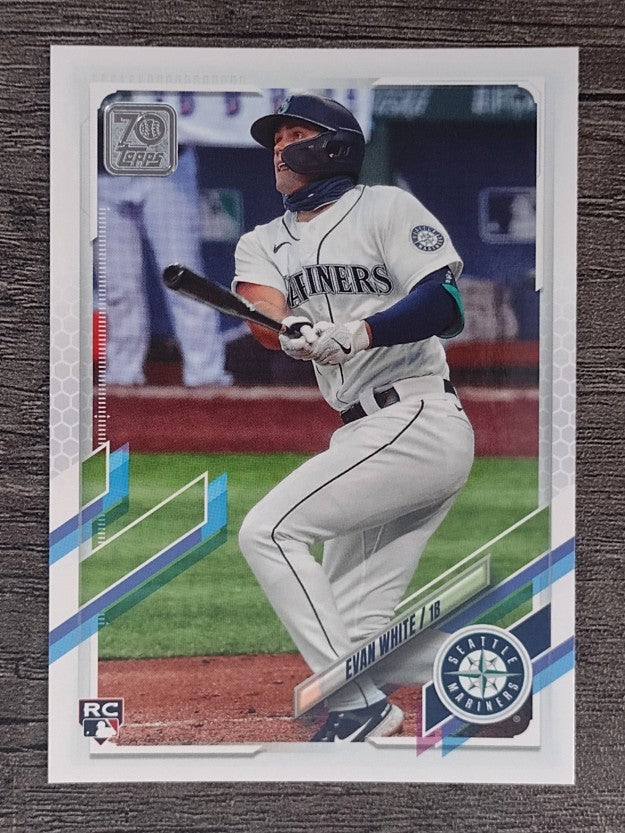 2021 Topps #151 Evan White RC