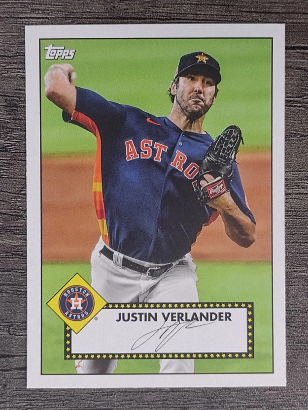2021 Topps '52 Topps Redux #T5216 Justin Verlander