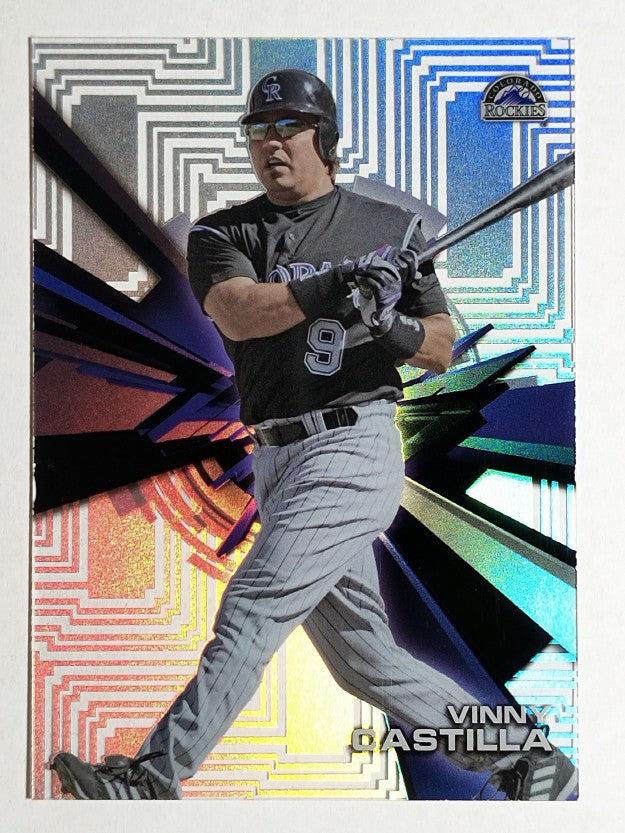 2015 Topps High Tek Pipes #HTVC Vinny Castilla