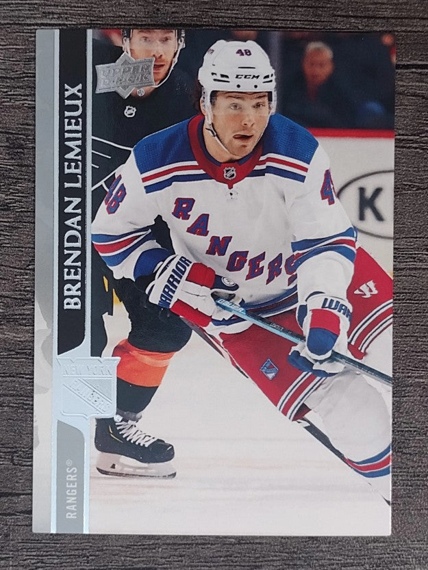 2020-21 Upper Deck #376 Brendan Lemieux