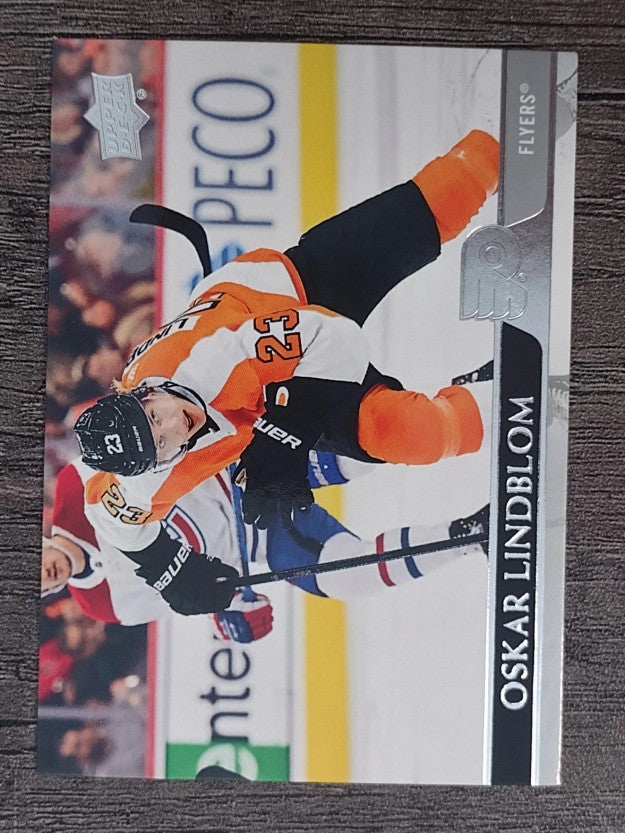 2020-21 Upper Deck #387 Oskar Lindblom
