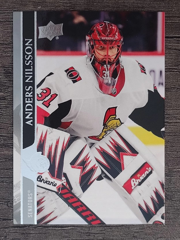 2020-21 Upper Deck #381 Anders Nilsson