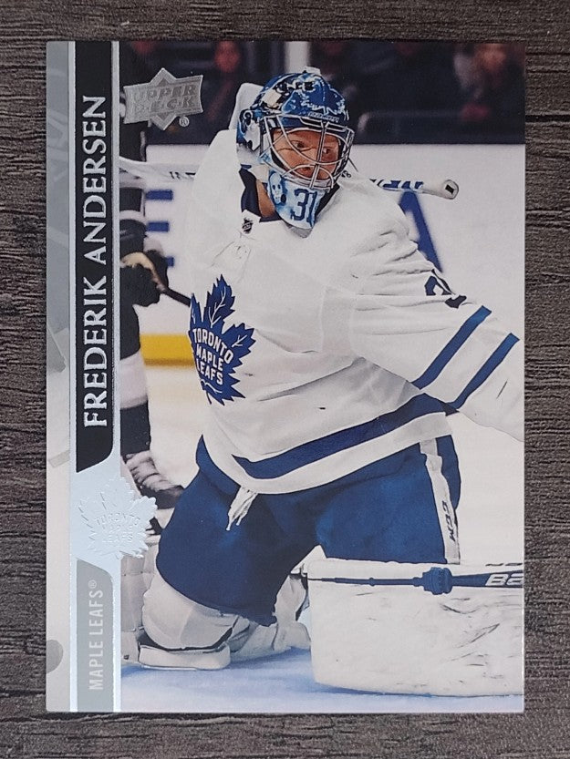 2020-21 Upper Deck #416 Frederik Andersen