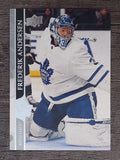 2020-21 Upper Deck #416 Frederik Andersen