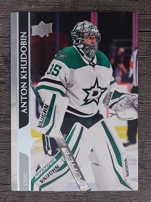2020-21 Upper Deck #315 Anton Khudobin