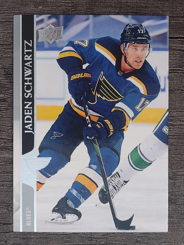 2020-21 Upper Deck #406 Jaden Schwartz