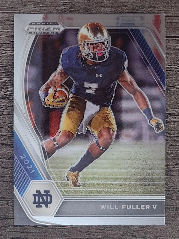 2021 Panini Prizm Draft Picks #58 Will Fuller V