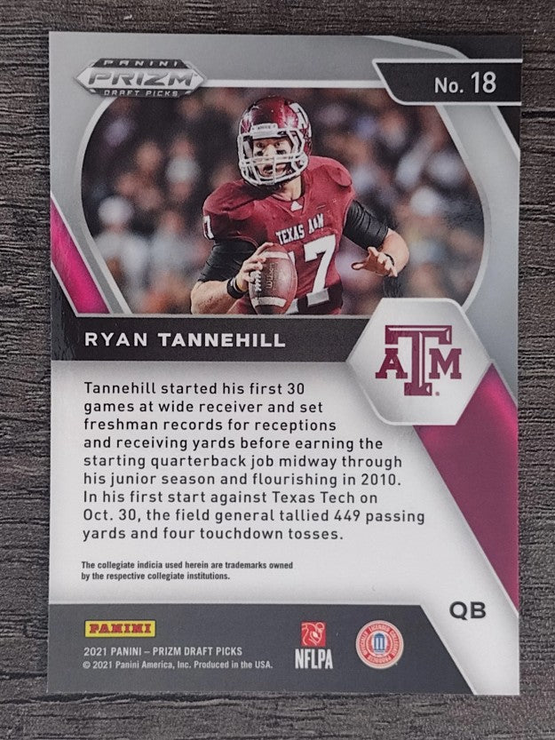 2021 Panini Prizm Draft Picks #18 Ryan Tannehill