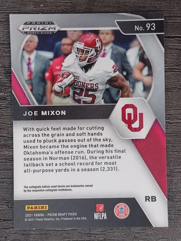 2021 Panini Prizm Draft Picks #93 Joe Mixon