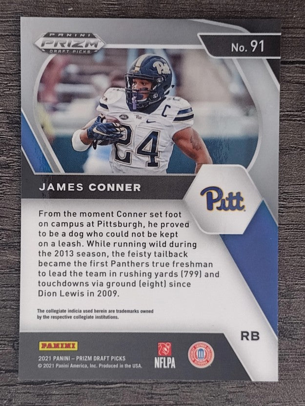 2021 Panini Prizm Draft Picks #91 James Conner