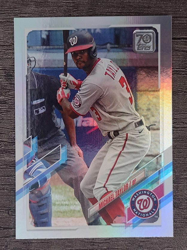 2021 Topps Rainbow Foil #306 Michael Taylor