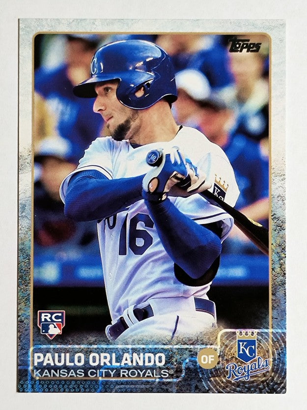 2015 Topps Update #US196 Paulo Orlando RC
