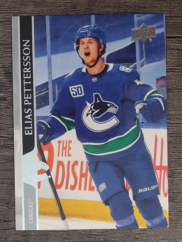 2020-21 Upper Deck #426 Elias Pettersson