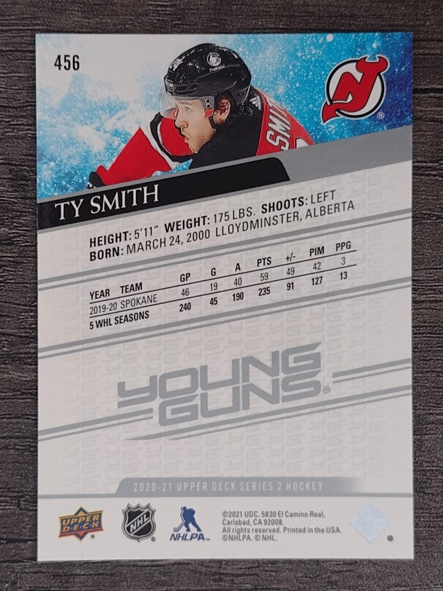 2020-21 Upper Deck #456 Ty Smith YG RC
