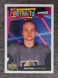 2020-21 Upper Deck UD Portraits #P64 Reid Duke