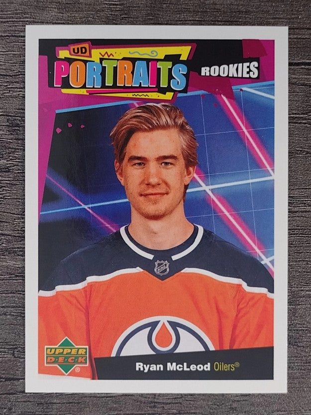 2020-21 Upper Deck UD Portraits #P70 Ryan McLeod