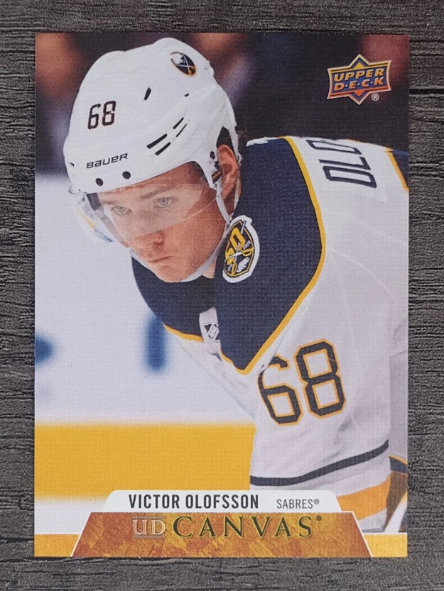 2020-21 Upper Deck Canvas #C132 Victor Olofsson