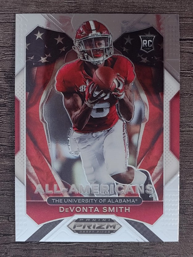 2021 Panini Prizm Draft Picks #186 DeVonta Smith AA