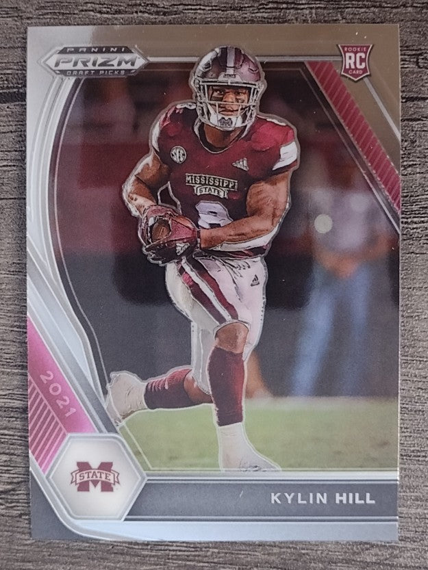 2021 Panini Prizm Draft Picks #118 Kylin Hill RC