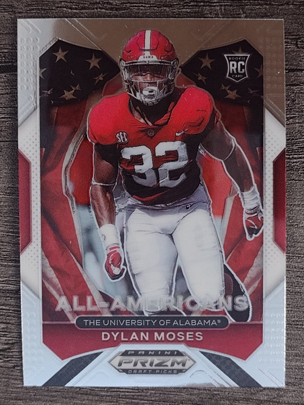 2021 Panini Prizm Draft Picks #190 Dylan Moses AA