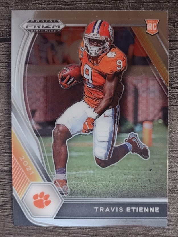 2021 Panini Prizm Draft Picks #107 Travis Etienne Jr. RC