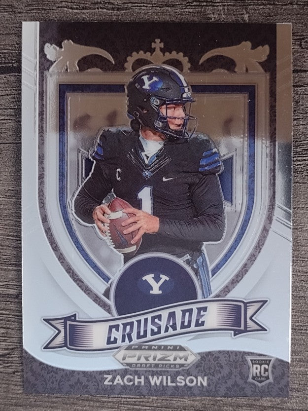 2021 Panini Prizm Draft Picks #168 Zach Wilson C