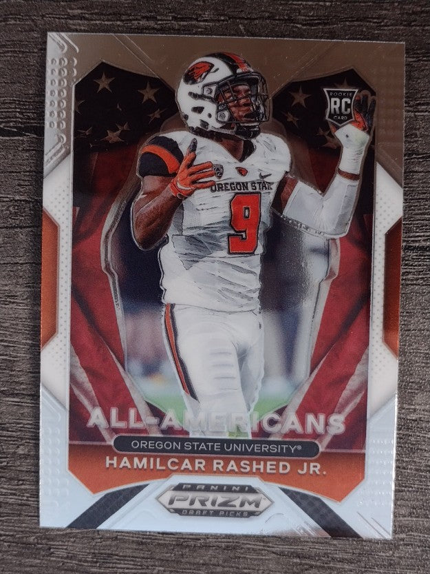 2021 Panini Prizm Draft Picks #189 Hamilcar Rashed Jr. AA