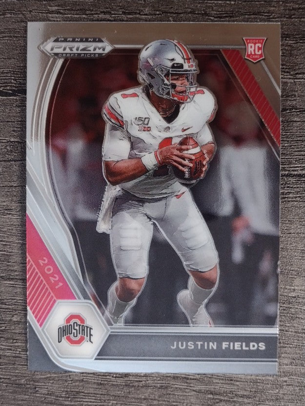 2021 Panini Prizm Draft Picks #121 Justin Fields RC