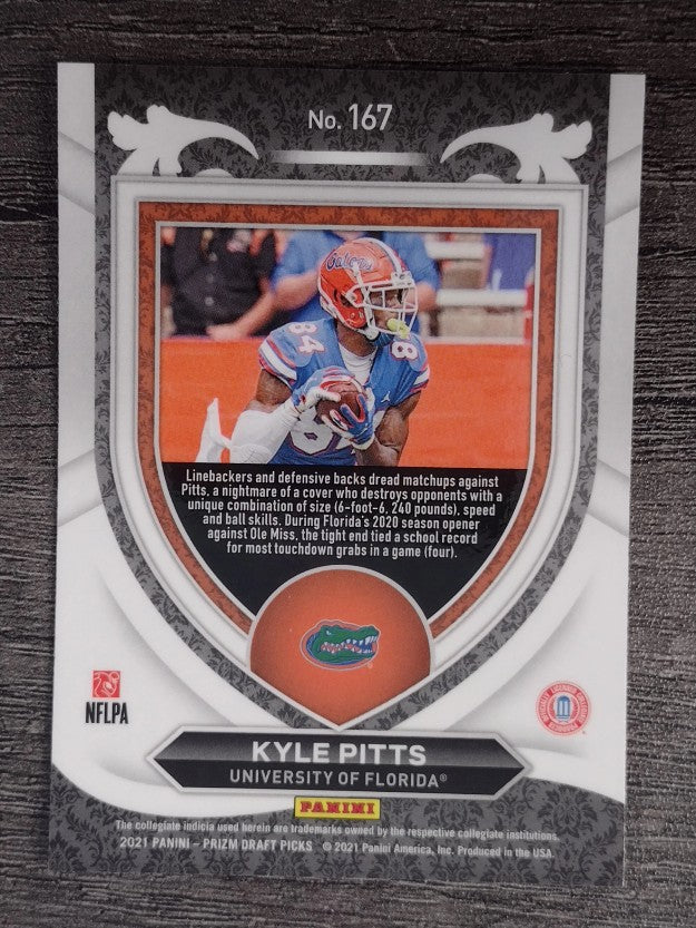 2021 Panini Prizm Draft Picks #167 Kyle Pitts C