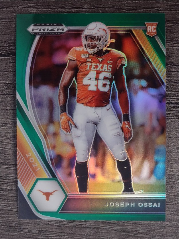 2021 Panini Prizm Draft Picks Prizms Green #150 Joseph Ossai