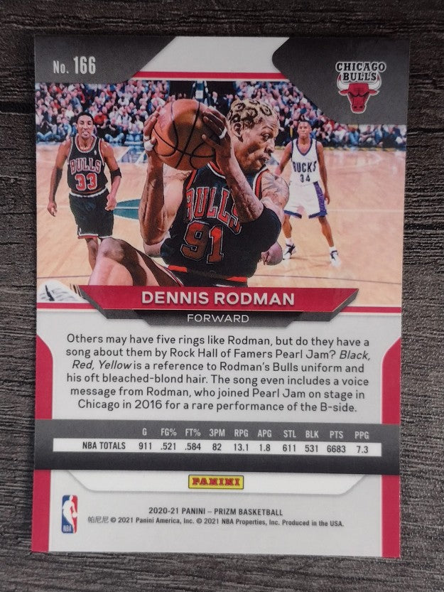 2020-21 Panini Prizm #166 Dennis Rodman