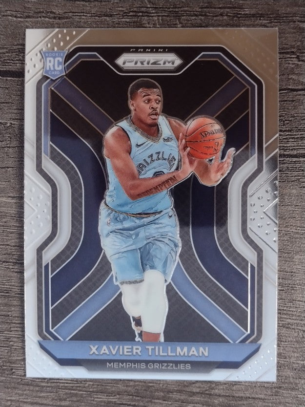 2020-21 Panini Prizm #299 Xavier Tillman RC
