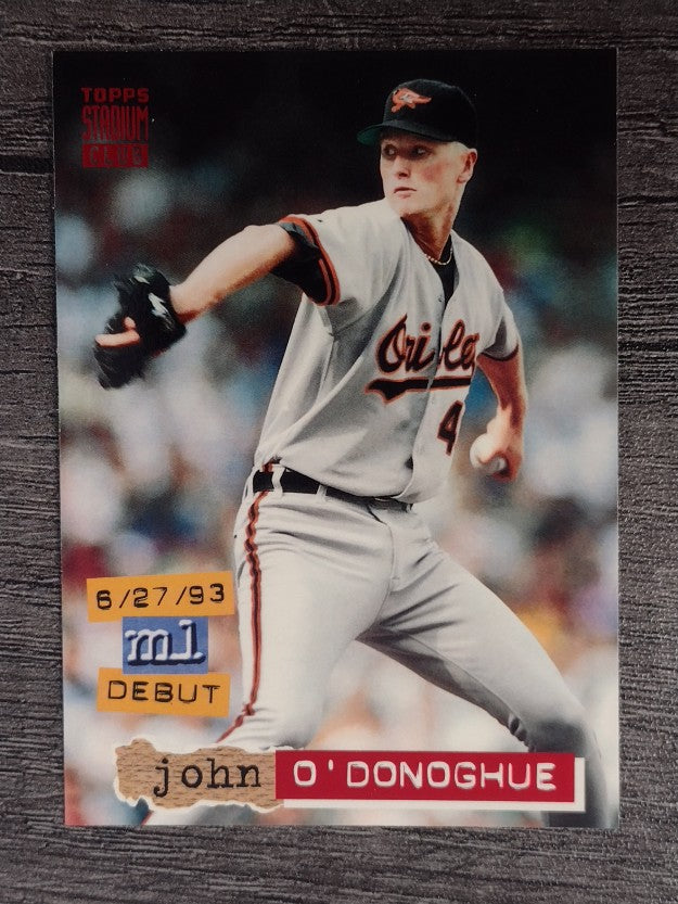 1994 Stadium Club #86 John O'Donoghue