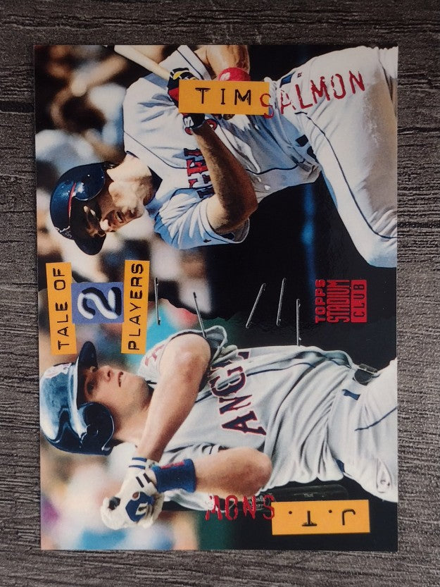 1994 Stadium Club #181 J.T. Snow/Tim Salmon