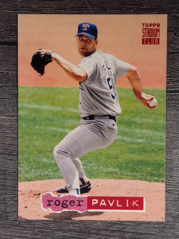 1994 Stadium Club #178 Roger Pavlik