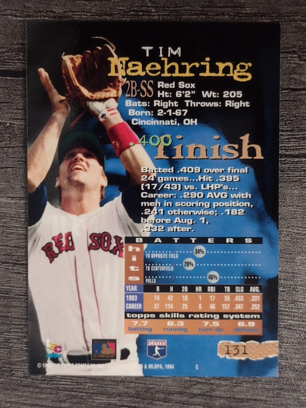 1994 Stadium Club #131 Tim Naehring