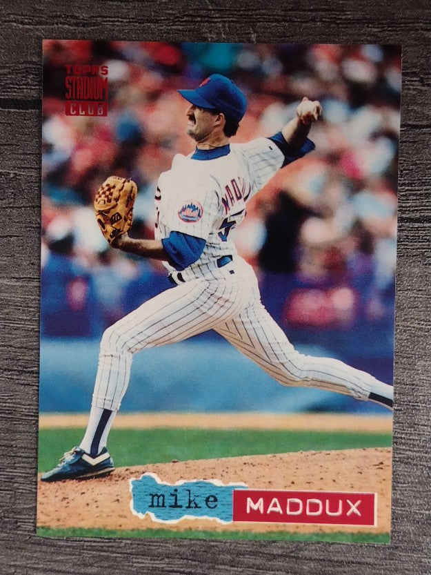 1994 Stadium Club #33 Mike Maddux