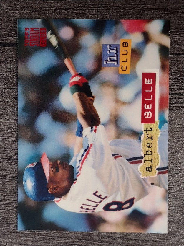 1994 Stadium Club #258 Albert Belle HR