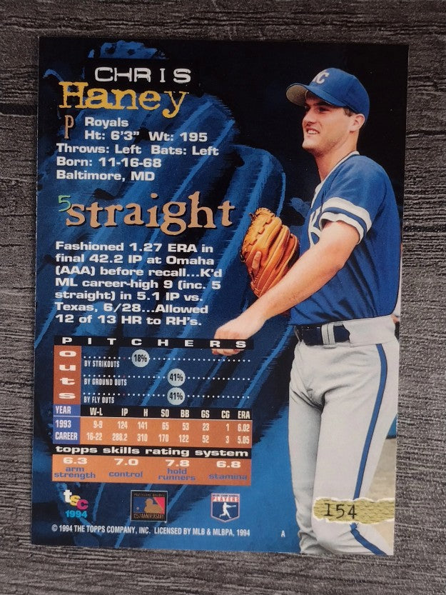 1994 Stadium Club #154 Chris Haney