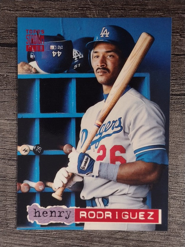 1994 Stadium Club #176 Henry Rodriguez