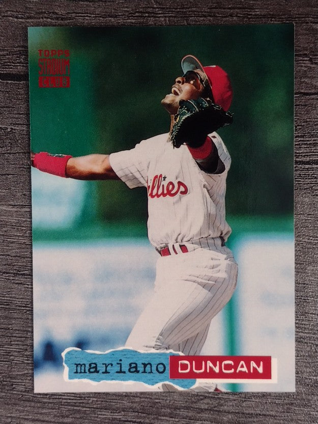 1994 Stadium Club #54 Mariano Duncan