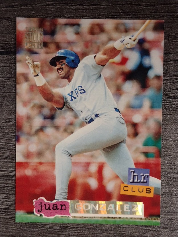 1994 Stadium Club Golden Rainbow #261 Juan Gonzalez HR