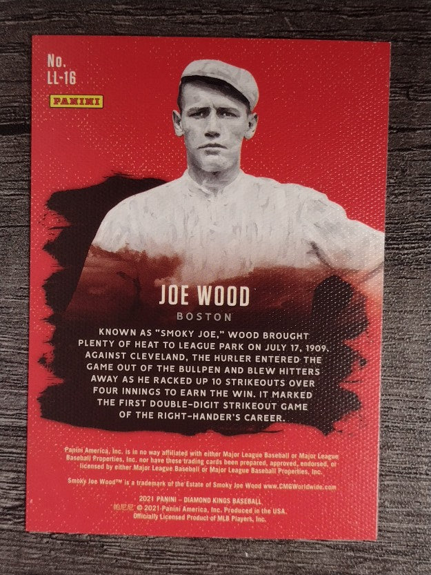2021 Diamond Kings Legacy Lithographs #16 Joe Wood