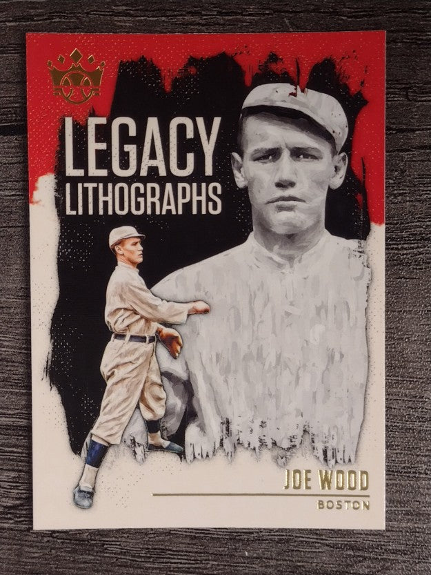 2021 Diamond Kings Legacy Lithographs #16 Joe Wood