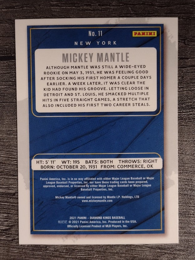 2021 Diamond Kings #11 Mickey Mantle
